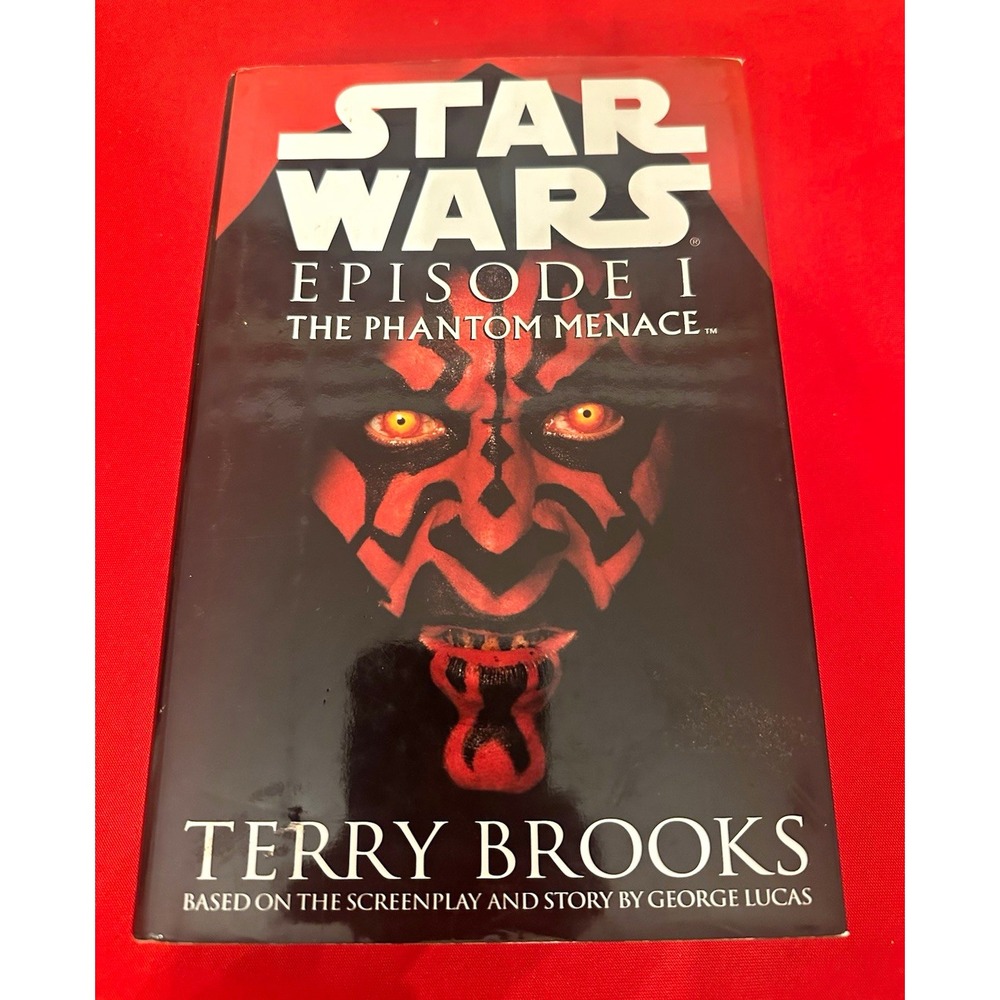 Star Wars Episode I: The Phantom Menace Terry Brooks Hardcover 1999 English